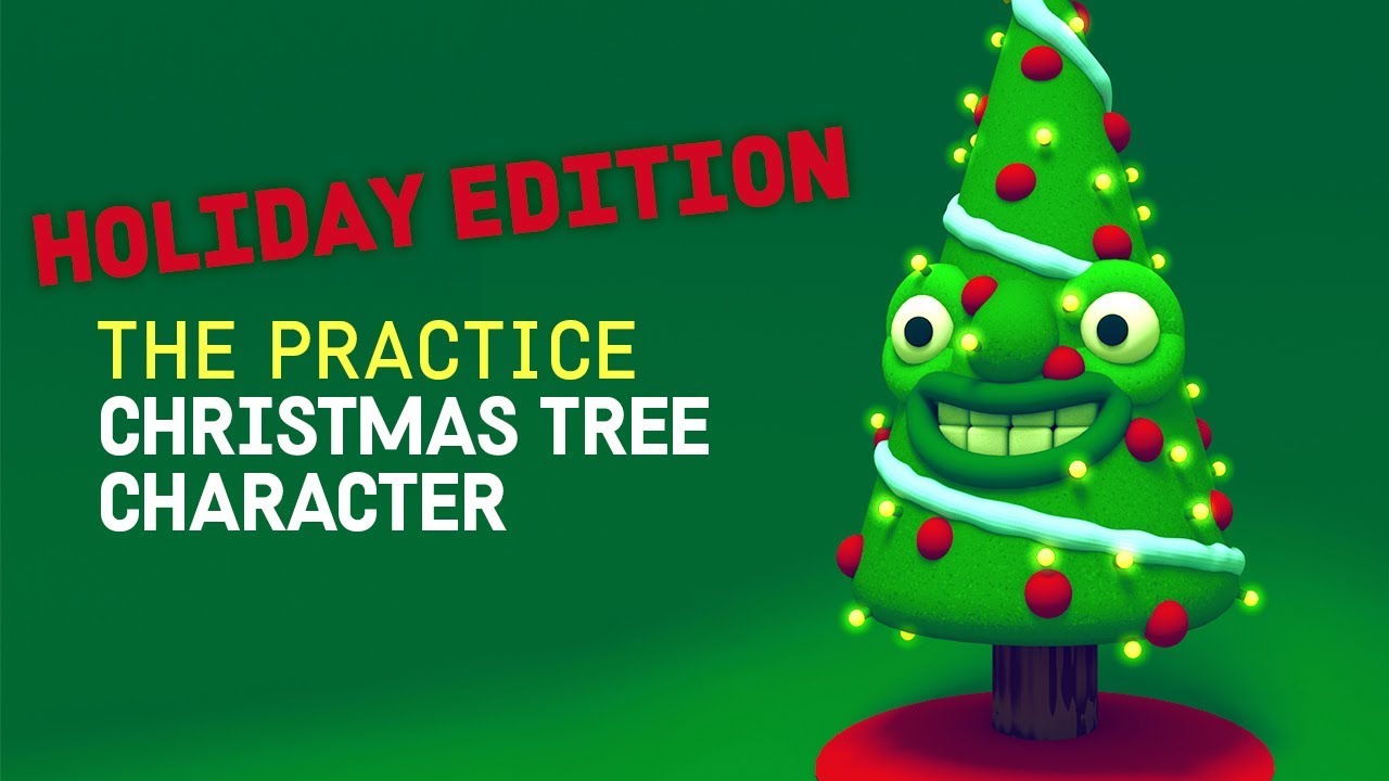Christmas Tree Character // The Practice 78 Holiday Edition YouTube