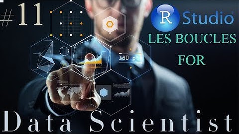 Formation Data Scientist #11- Tutoriel R - Les boucles - For