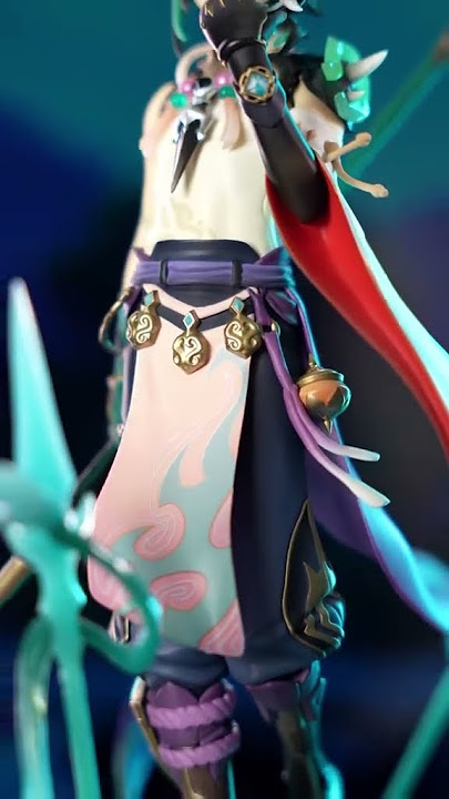 Genshin Impact Xiao Vigilant Yaksha Scale Figure Real-Shot Display, Available at Teyvatavern.com