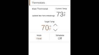 alarm com app thermostat screenshot 5