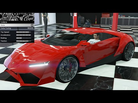 GTA 5-過去のDLC車両のカスタマイズ-Pegassi Reaper（Lykan Hypersport）