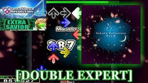 【DDR A (2018)】 Sakura Reflection [DOUBLE EXPERT] 譜面確認＋クラップ
