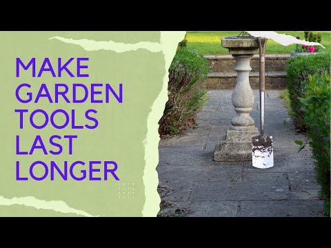 ვიდეო: Cleaning Garden Tools - როგორ გავწმინდოთ ბაღის ხელსაწყოები