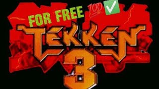 How to play Tekken 3 on computer for free screenshot 4