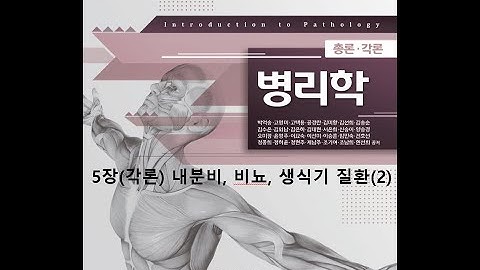 병리학 각론5장 내분비, 비뇨, 생식기계 질환(2) 20200827