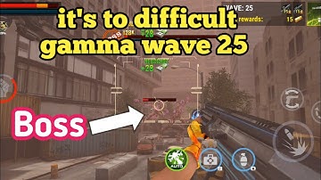 Dead Target Zombie River Gameplay || deadtarget gamma wave 25 complete #mastergaming