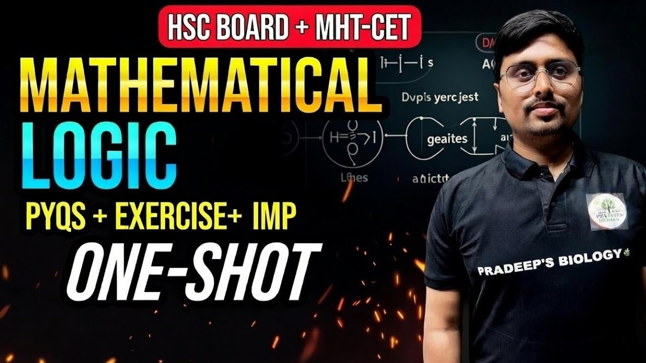Mathematical logic ONESHOT hsc // Mathematical logic full chapter ...