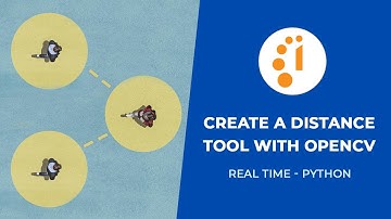 Create A Distance Tool with OpenCV in 5 min! | Object Measurement | REAL-TIME | Python [2022]