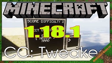 CC: Tweaked Mod 1.18.1 Download - How to install it for Minecraft PC