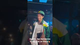 Central Cee performing “Doja” Live on Stage!🔥 | #shorts