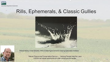 Indiana NRCS - Rills, Ephemerals, and Classic Gullies (May, 2021)