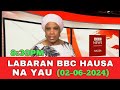 Bbc hausa Labaran yau 2024