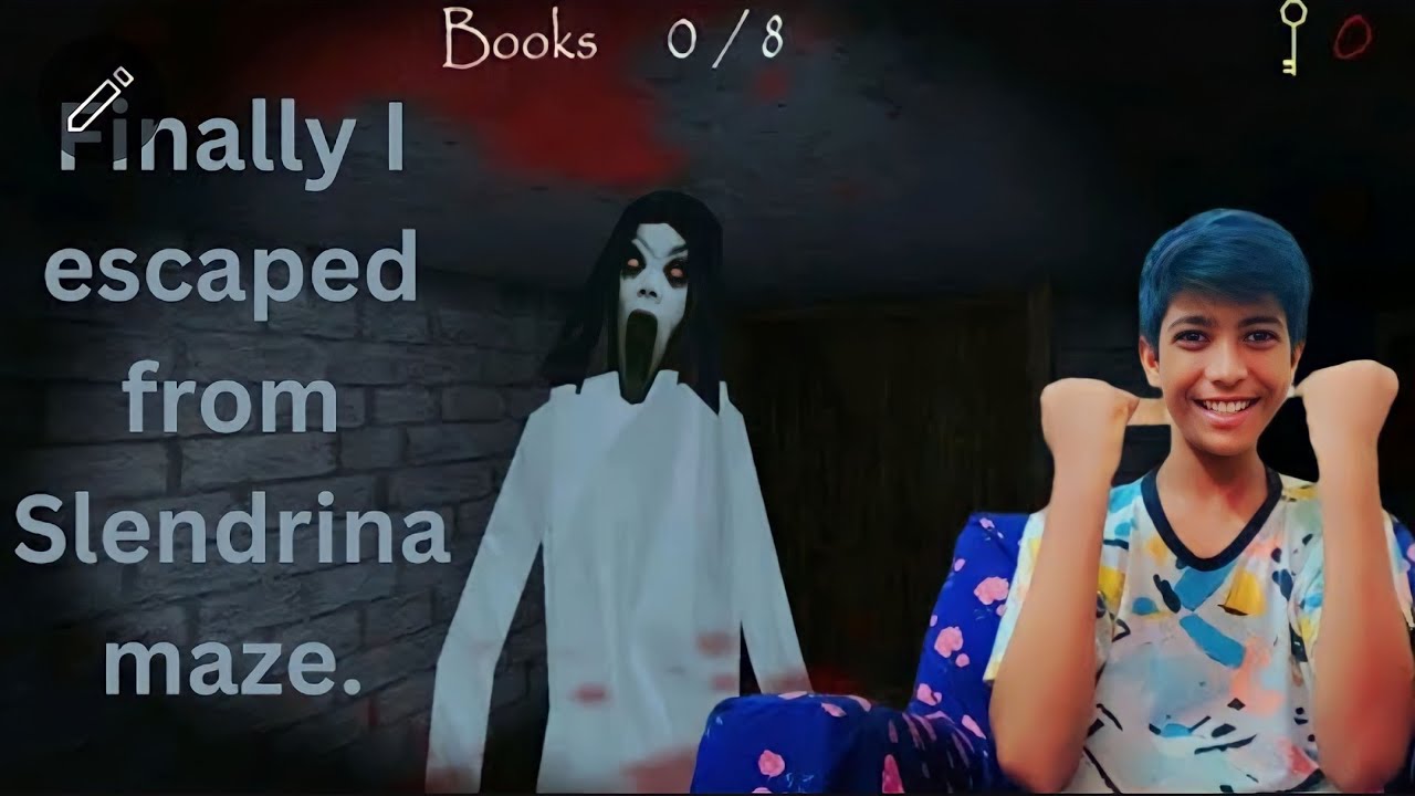 MY EPIC JOURNEY: ESCAPING THE SLENDRINA MAZE | SLENDRINA GAMEPLAY #1