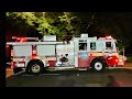 FDNY ENGINE 90 RESPONDING ON BRONX PARK EAST IN THE PELHAM PARKWAY AREA OF THE BRONX, NEW YORK CITY.