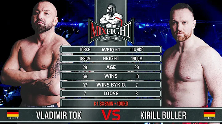 Vladimir Tok Vs. Kirill Buller | MFC K1 Match Full...