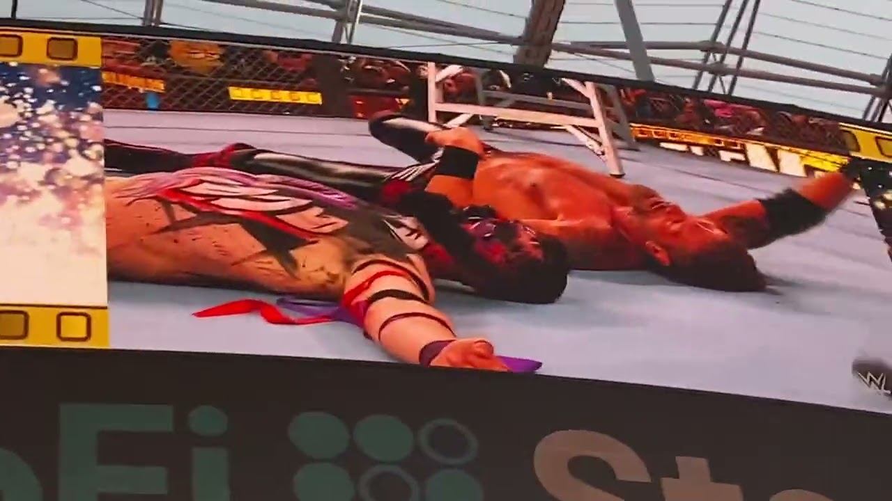 Heel in a cell match Edge vs Finn Balor wrestlemania 39 live