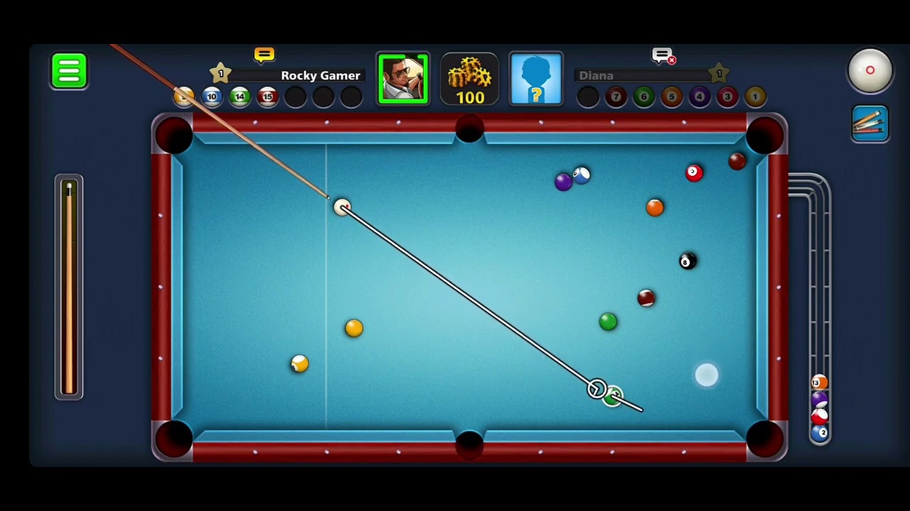 learn 8 ball Pool Game well playing 