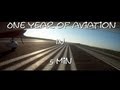  one year of aviation in 5 min 2012 