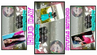 Hug day Stutas video editing | valentine's day video editing kinemaster | Love video editing screenshot 2