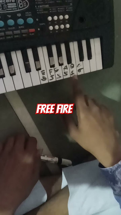 Free Fire Tune || Karan Vadesa #shorts #trending #piano #freefire