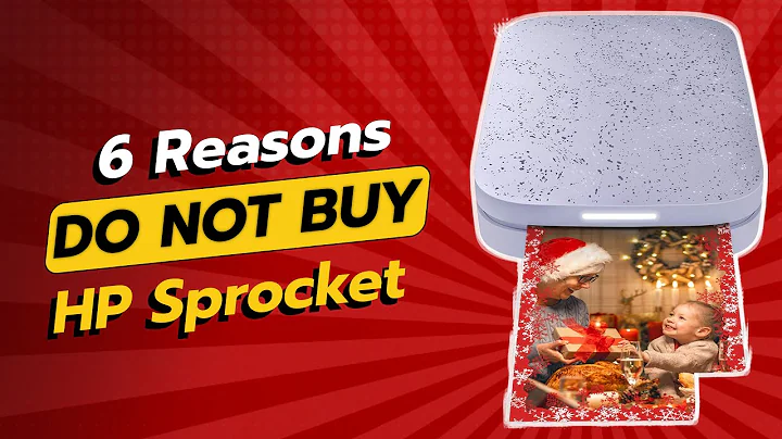 HP Sprocket 📸 | 6 Shocking Reasons NOT To Buy!