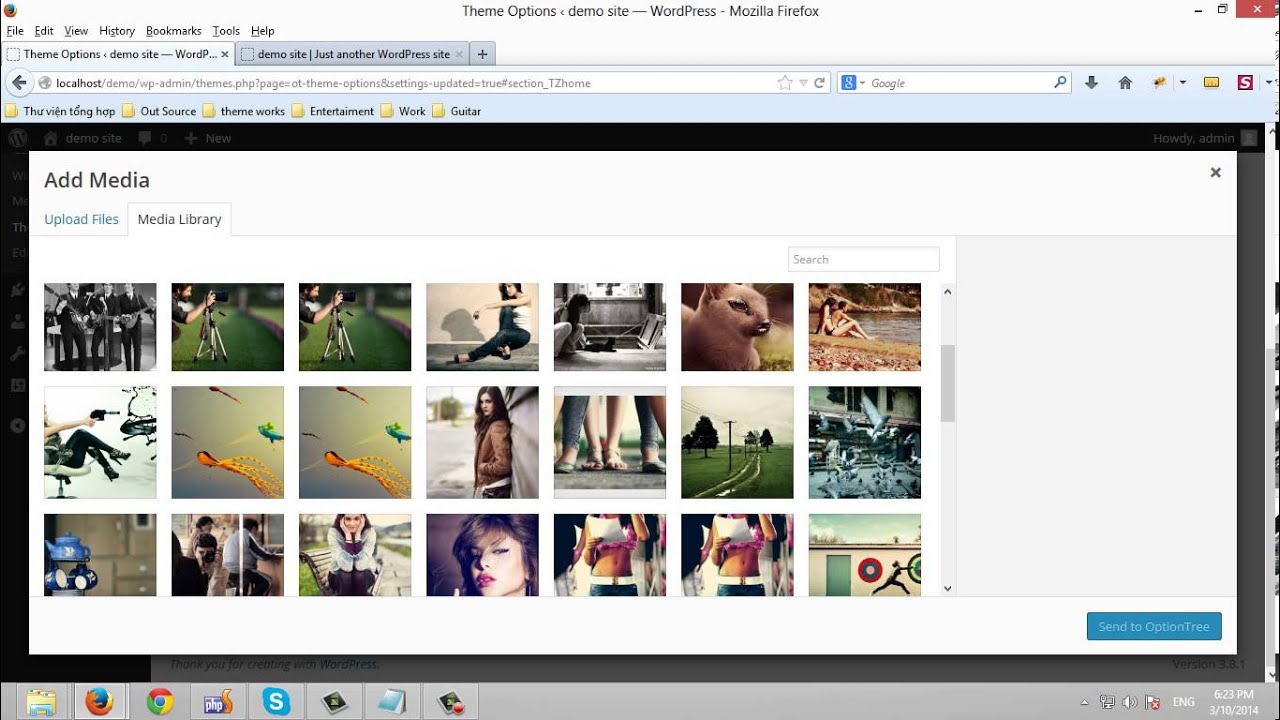 Home Page Creating - YouTube
