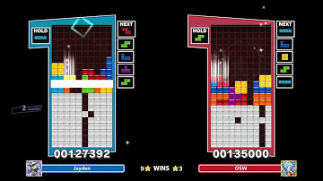 [Puyo Puyo Tetris 2] Massive Downstack Combo Win