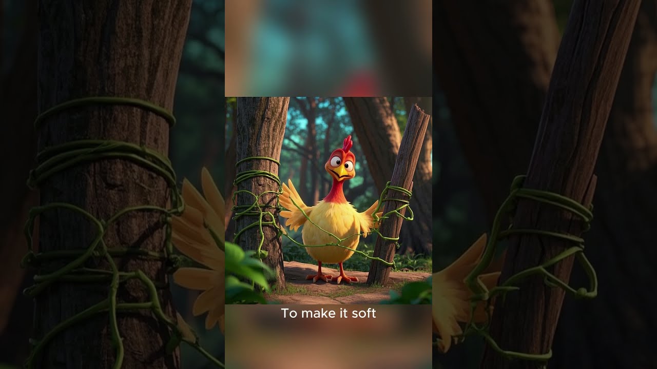  Clucky Saves An Old Man A Heartwarming Cartoon Rescue For Kids Kidsstorytime Viralshorts