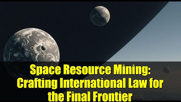 Space Resource Mining: Crafting International Law for the Final Frontier