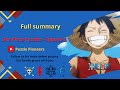 Do you remember the events of Episode 3? 💥 | One Piece Puzzles - The Full Summary!
