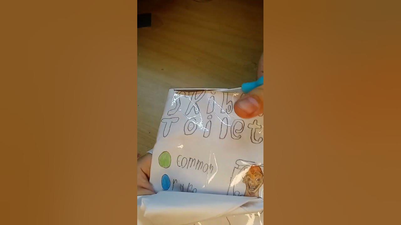 бумажный бокс - YouTube