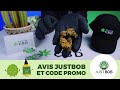 Justbob  avis et code promo  passion cbd