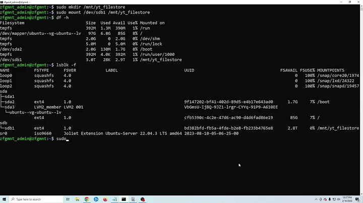Step-by-Step Guide: Mounting a New Hard Drive in Linux