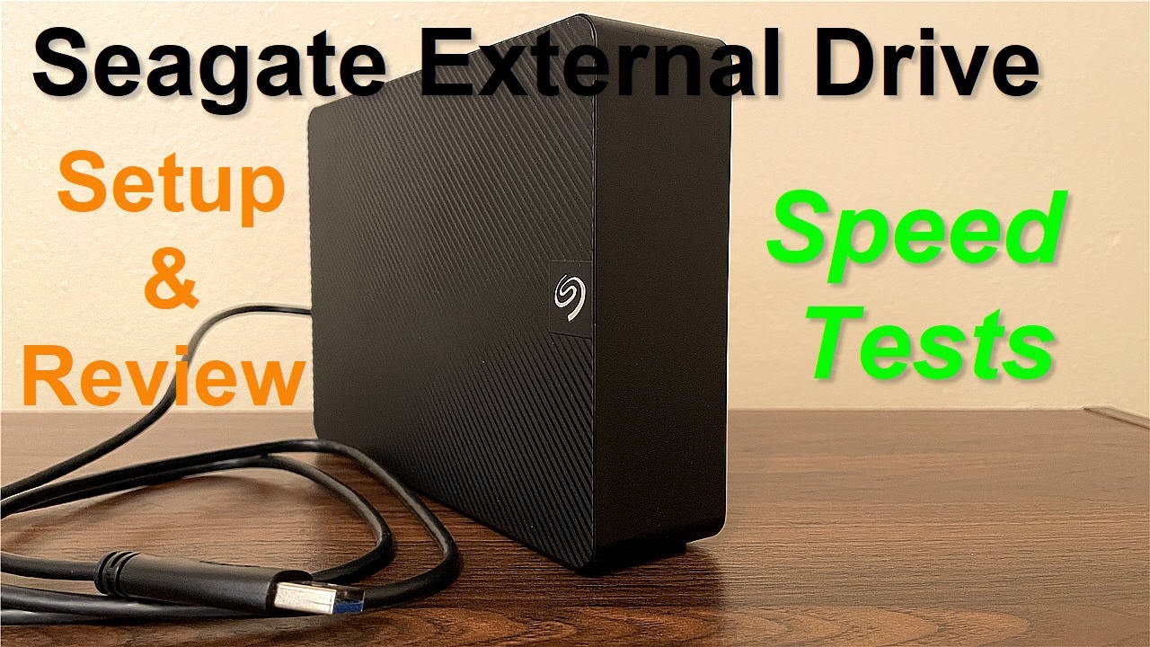 SEAGATE External Hard drive Expansion 6TB USB Portable Storage drive Review & Read Write speed Tests -