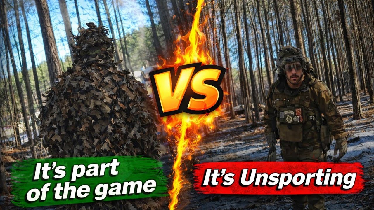 Legion Member Crashes Out with Ghillie Sniper | Novritsch SSX303 Airsoft Gameplay