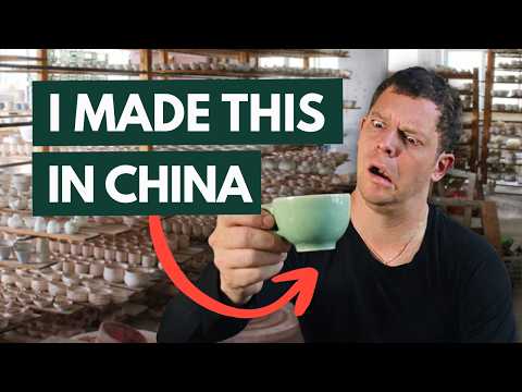 I Handmade a Tea Cup at Our Chinese Teaware Factory!