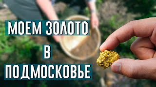 Экспедиция за золотом в Подмосковье/Клондайк/Добыча золота/Моем золото/Золотая лихорадка/Старатель