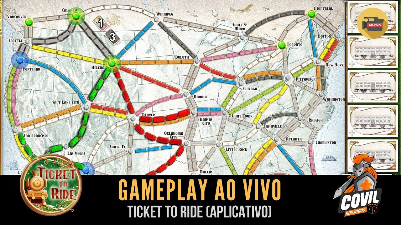 Ticket to Ride: Trem Fantasma - Playeasy