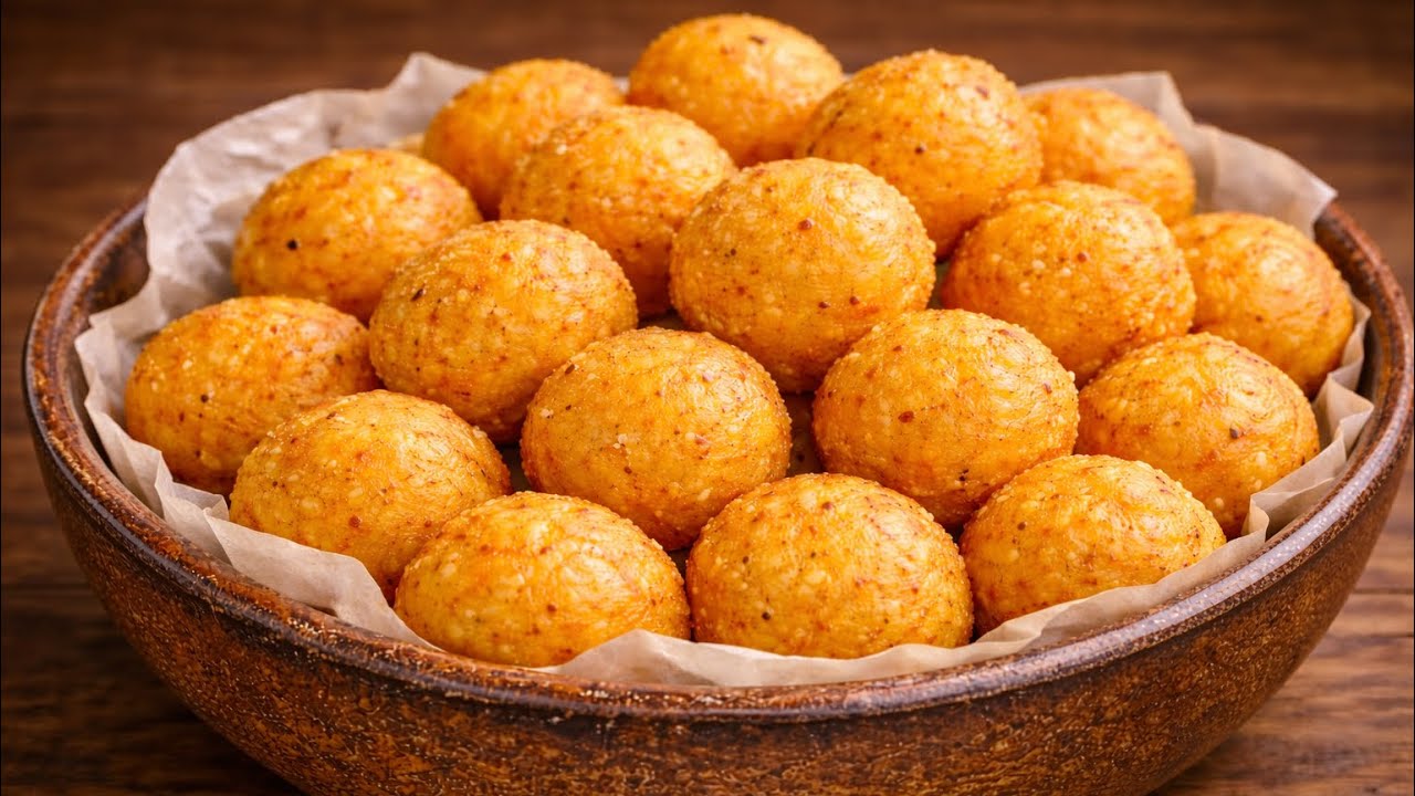 Crispy Fried Potato Balls You’ll Want to Make Every Week! The Ultimate Golden Potato Snack.