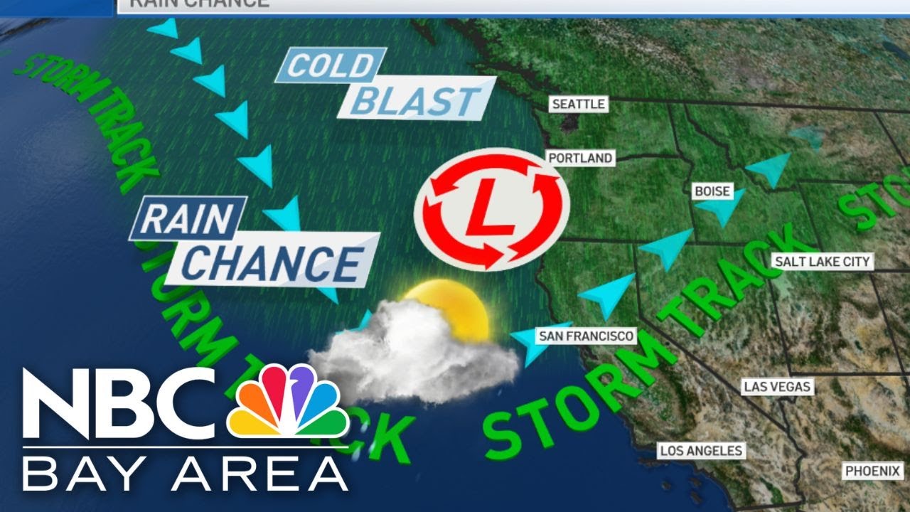Bay Area forecast: On and off rain chances return - YouTube