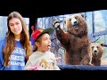 Nastya and Miya visit the zoo and learn about animals