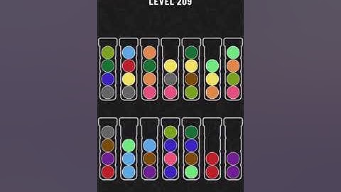 【Ball Sort Puzzle】Level.209 cheat ver