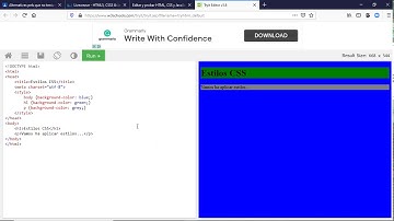 L14 - Tres editores online para practicar HTML y CSS