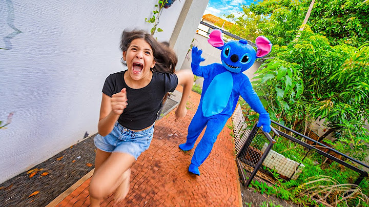 O Stitch do mal perseguiu a Luisa!