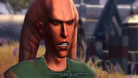 SWTOR Trooper Dark Side ( Prologue / Ord Mantell ) Part 1