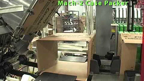BrentonPro Mach-2 Servo Indexing Case Packer from Brenton