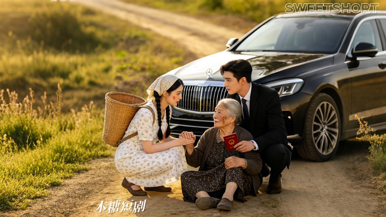 預言少女一掌攔豪車救首富奶奶，村人認定災星卻被總裁孫子強娶！