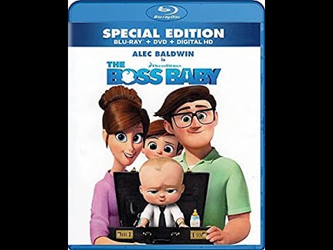  Opening to The Boss Baby 2017 DVD