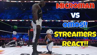 Streamers React Microman Faces Off With Omos At Triplemania