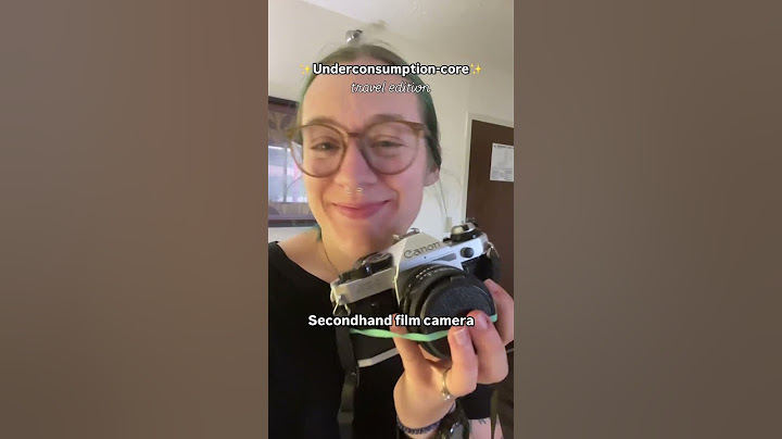 Underconsumption core: eco travel edition